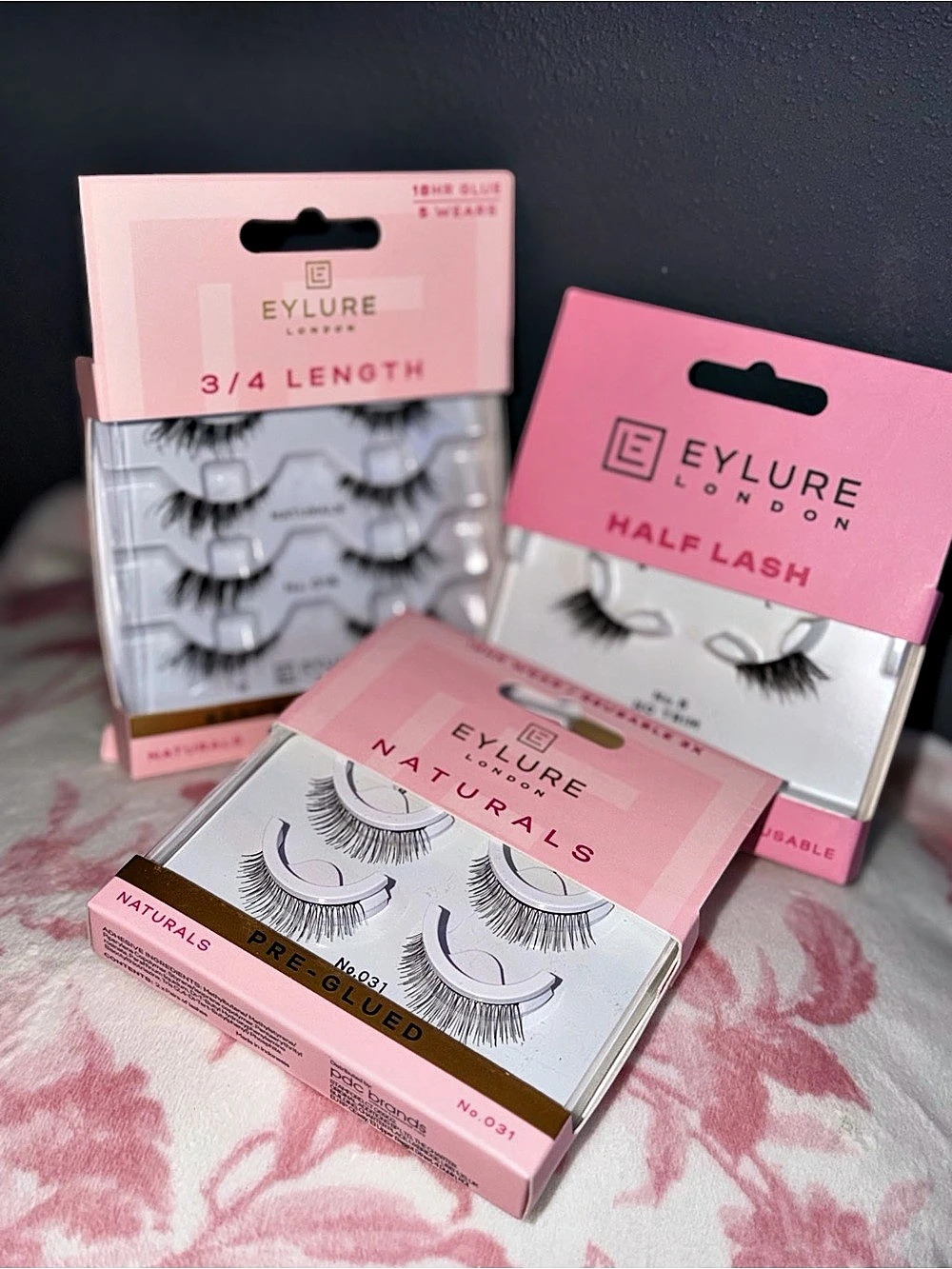 Eylure Naturals No. 031 False Eyelashes 3-Pk NWT